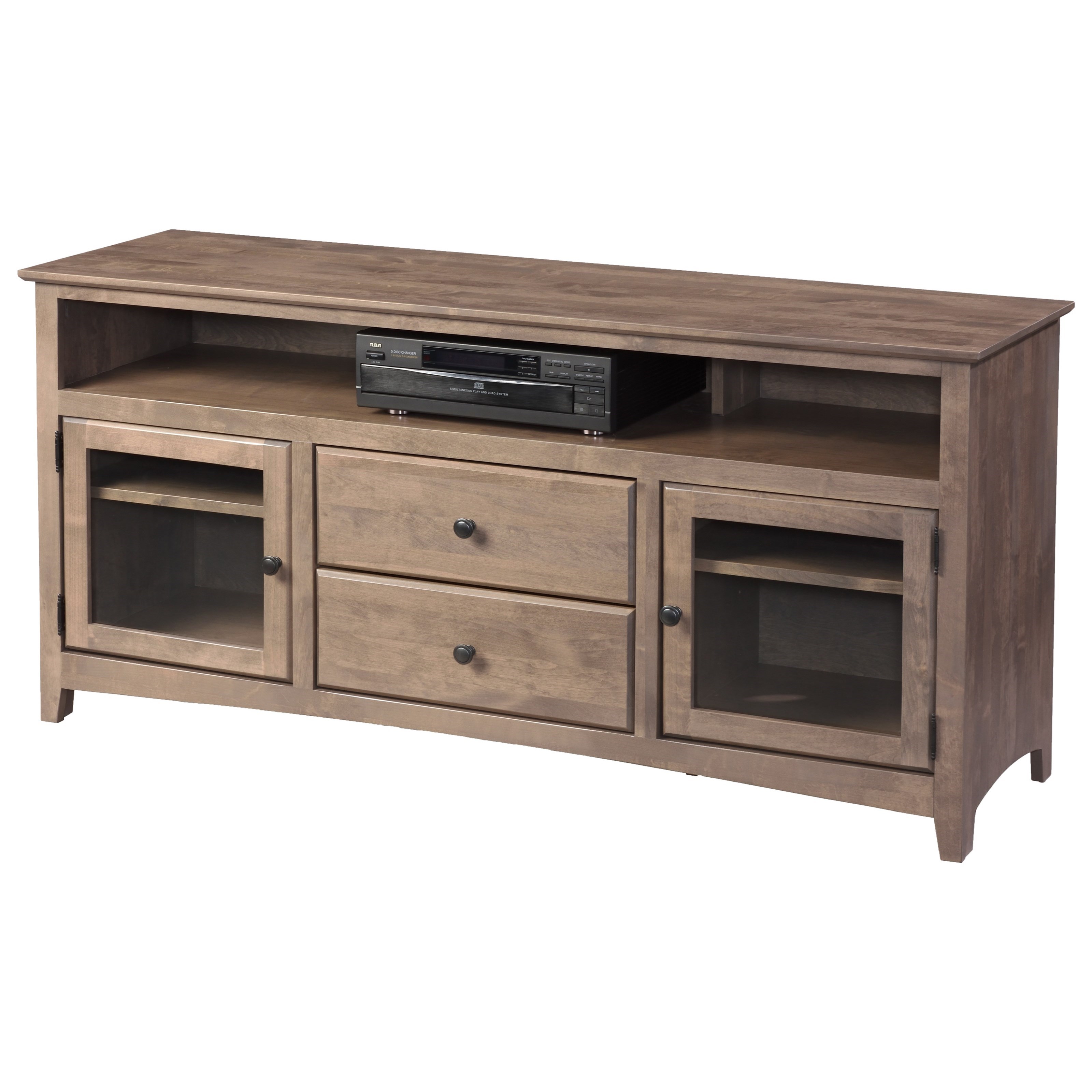 Archbold Furniture Shaker Entertainment 62" TV Console with Sound Bar